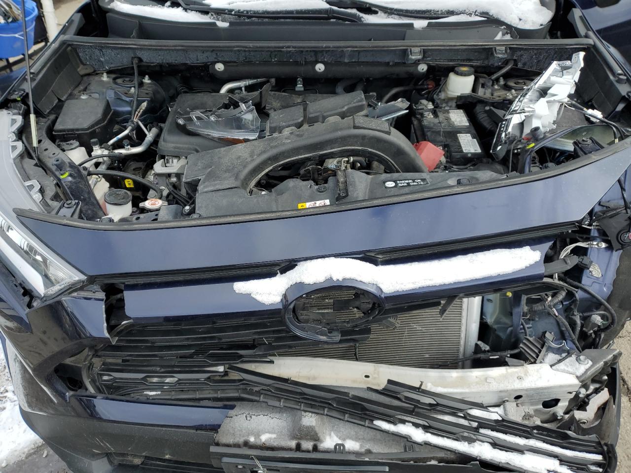 2021 Toyota RAV 4 VIN 2T3P1RFV3MW242057 Copart auction photo, front end damage thumbnail 12