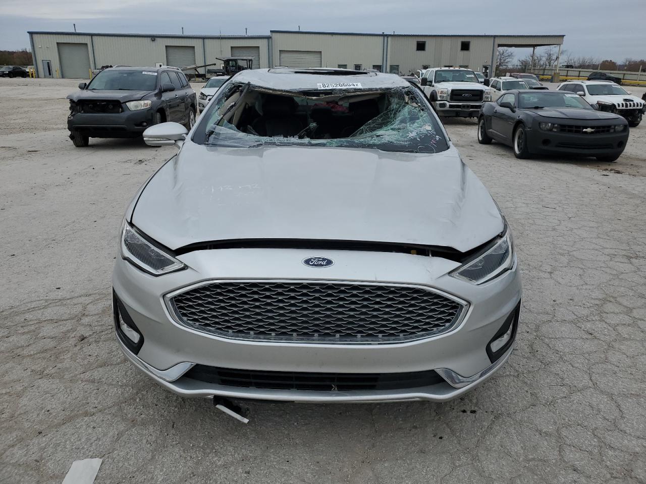 2019 Ford Fusion VIN 3FA6P0D93KR184471 Copart auction photo, all over / mechanical damage thumbnail 5
