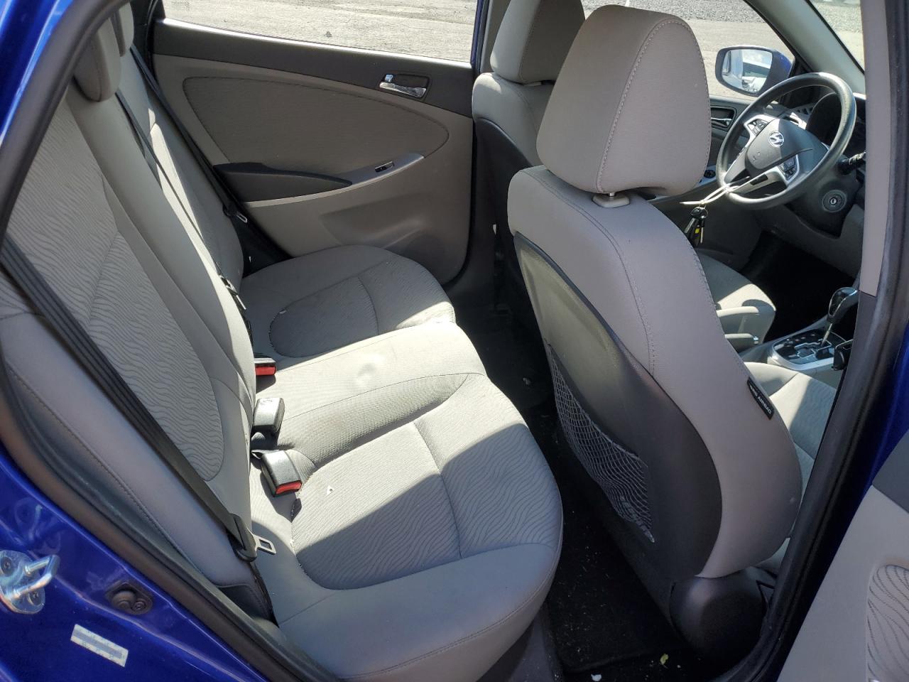 2013 Hyundai Accent VIN KMHCU4AE5DU301361 Copart auction photo, side damage thumbnail 10