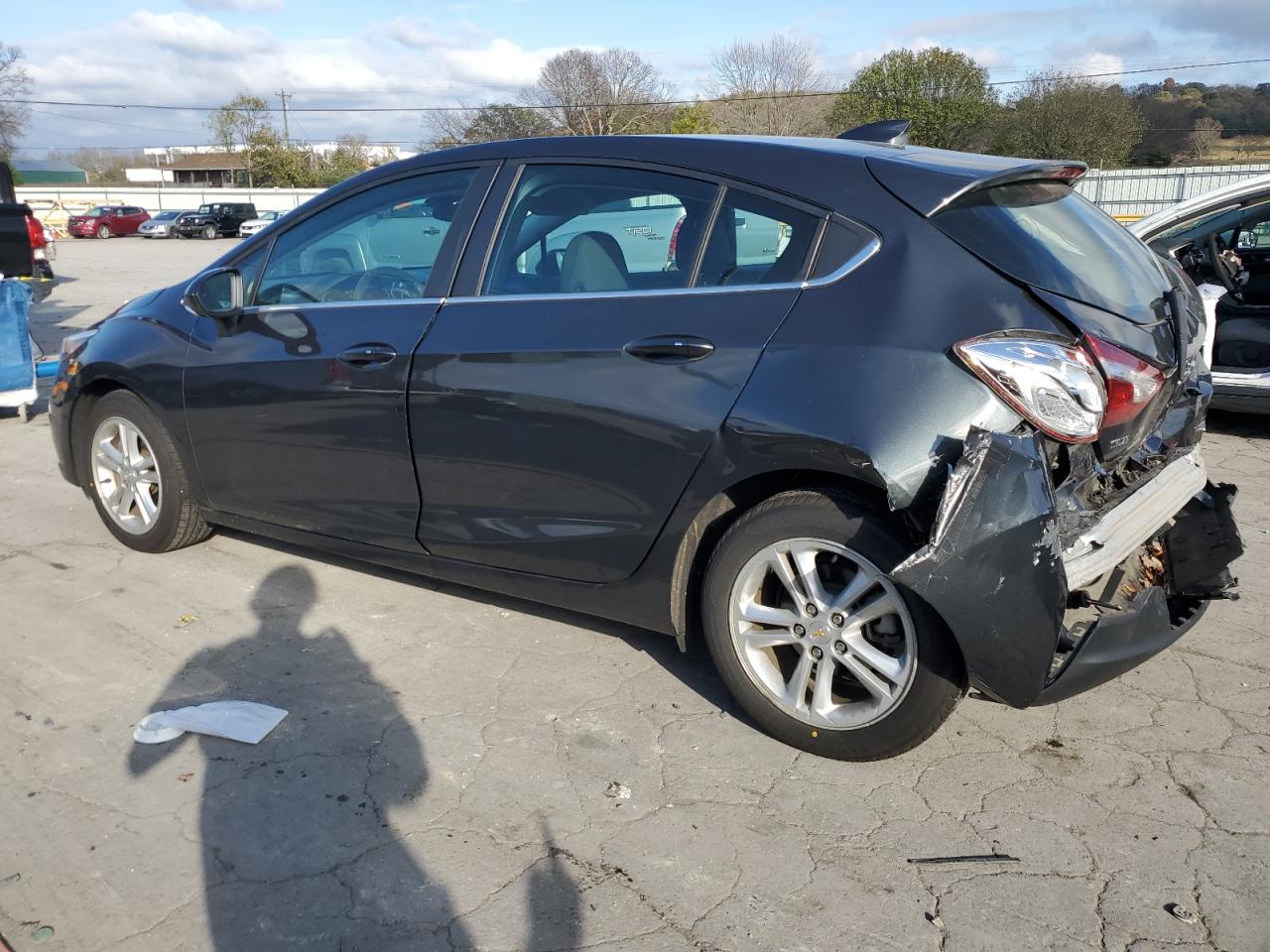 2017 Chevrolet Cruze VIN 3G1BE6SM9HS525892 Copart auction photo, rear end / minor dent/scratches damage thumbnail 2