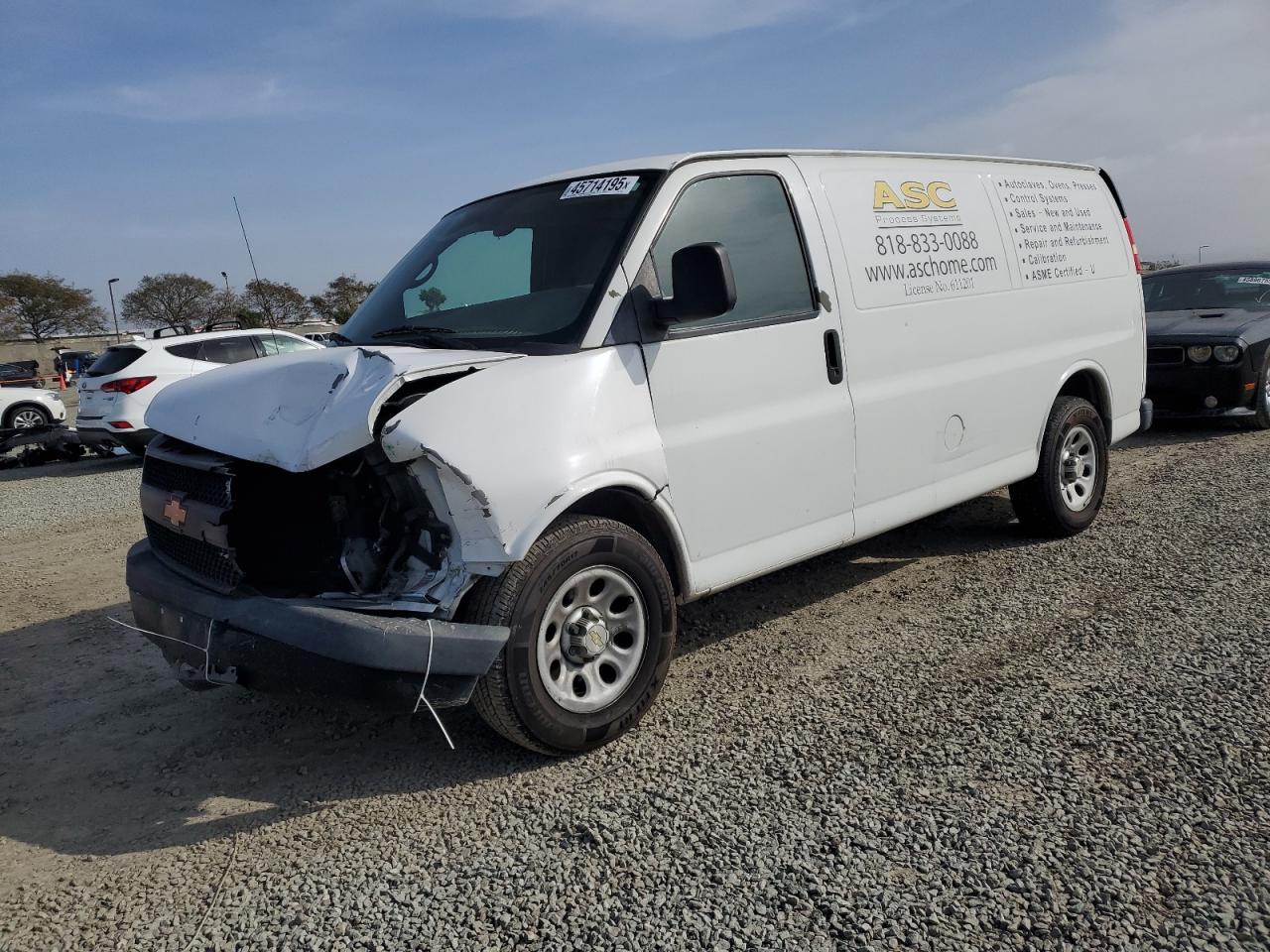 2011 Chevrolet Express VIN 1GCSGAFX1B1142157