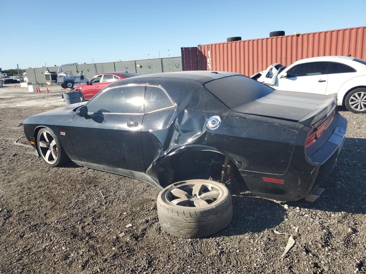 2012 Dodge Challenger VIN 2C3CDYCJ0CH157553 Copart auction photo, rear end / undercarriage damage thumbnail 2