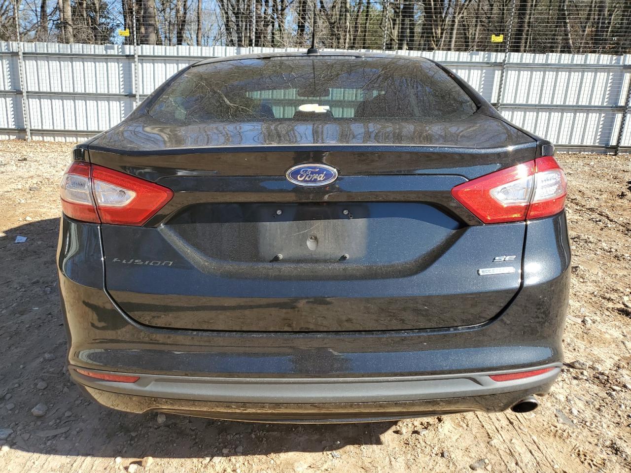 2014 Ford Fusion VIN 3FA6P0HD4ER146282 Copart auction photo, side / rear end damage thumbnail 6