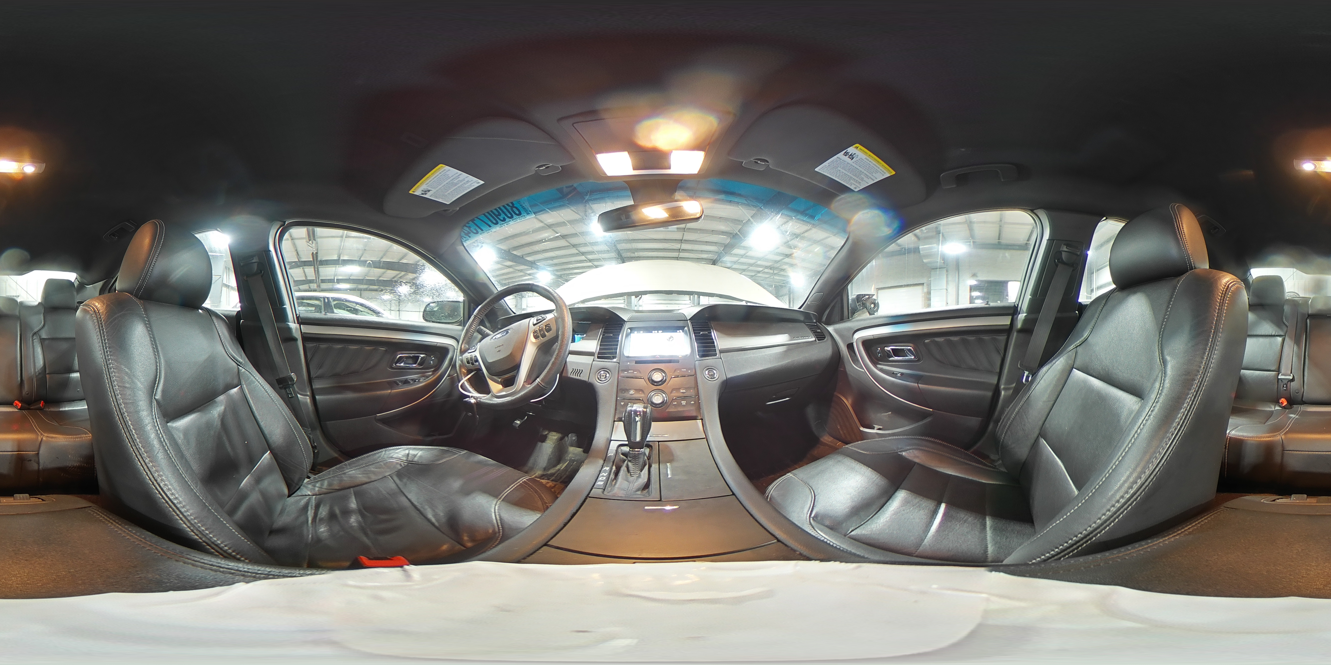 2017 Ford Taurus VIN 1FAHP2E8XHG107090 Copart auction photo, front end / rear end damage thumbnail 14