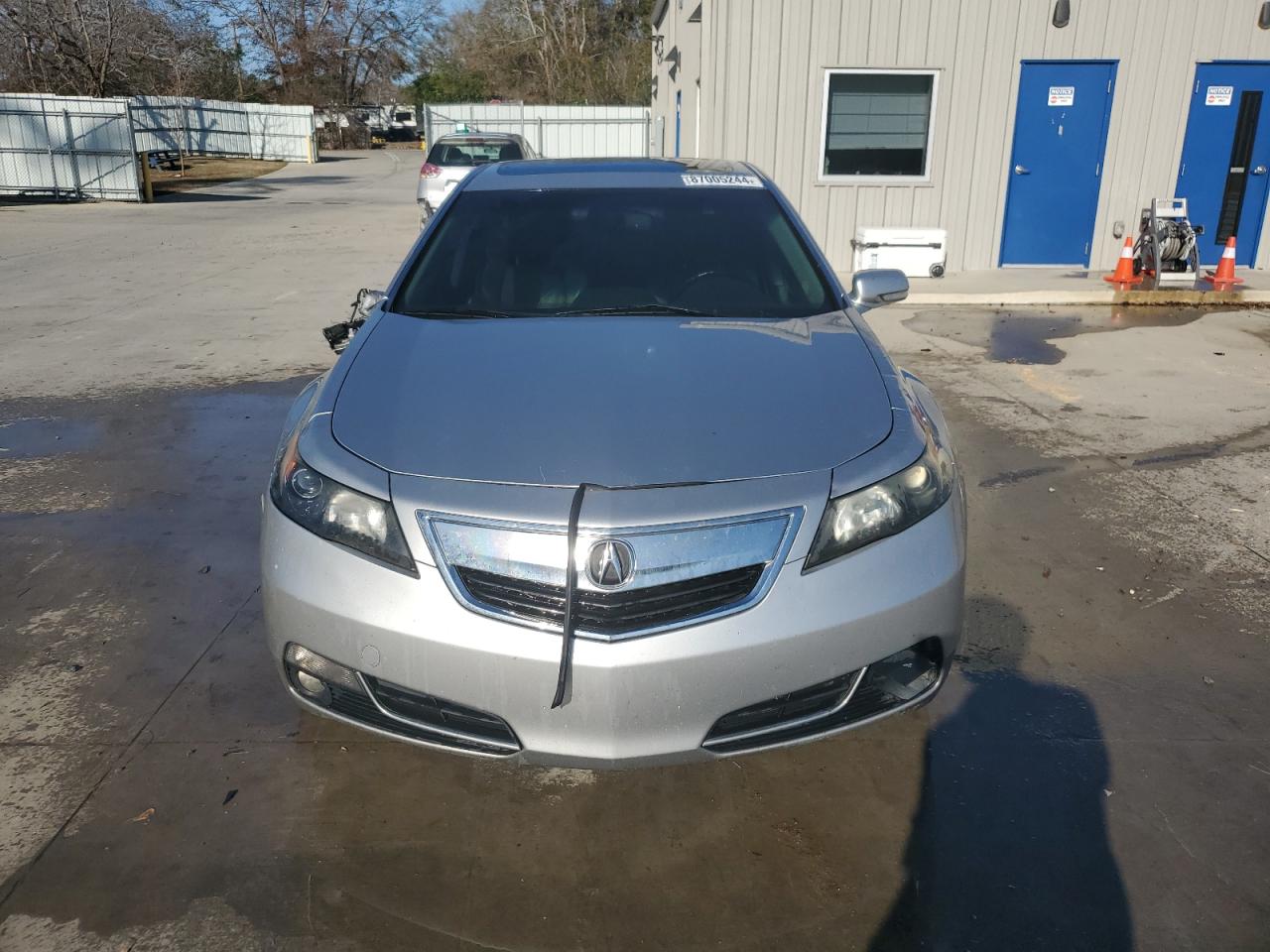 2012 Acura TL VIN 19UUA9F56CA004267 Copart auction photo, side / undercarriage damage thumbnail 5
