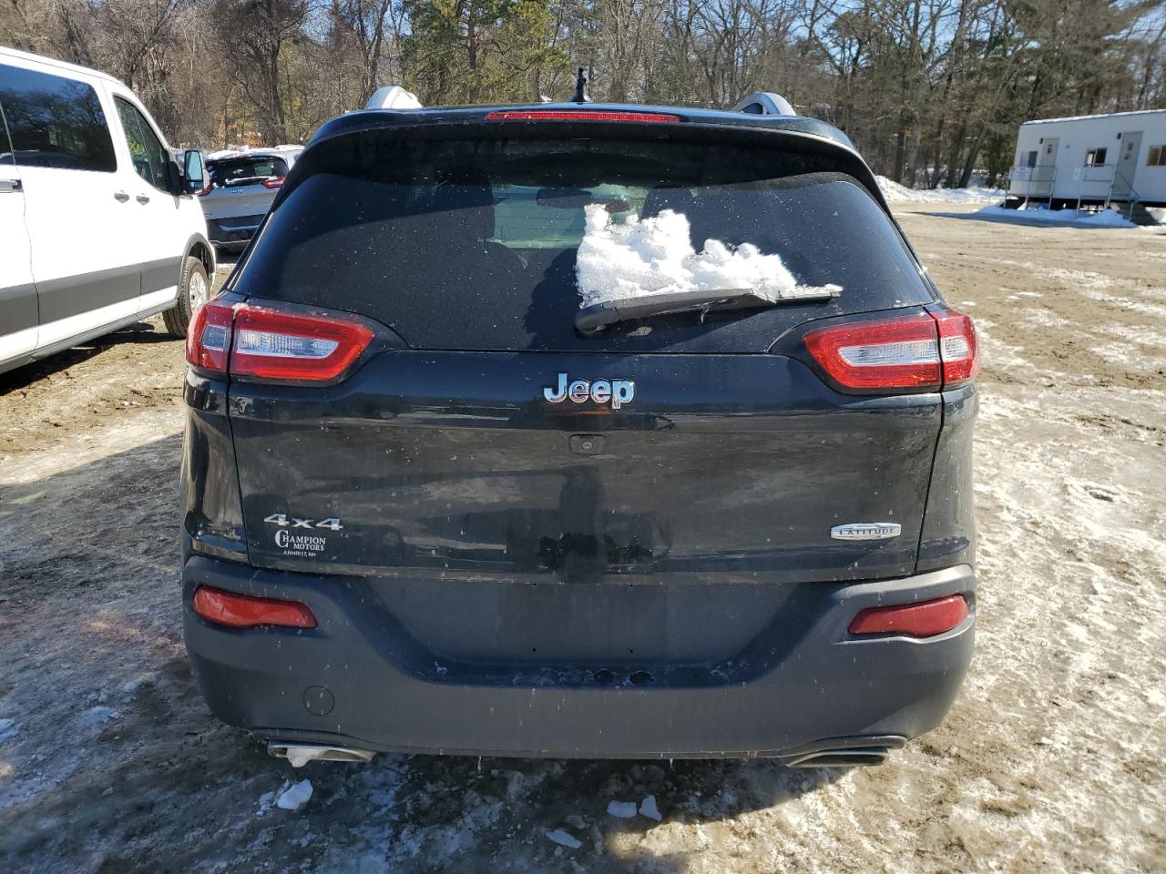 2015 Jeep Grand Cherokee VIN 1C4PJMCS6FW577881 Copart auction photo, front end / side damage thumbnail 6