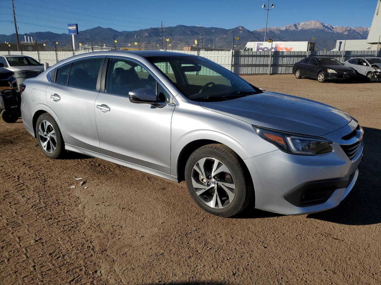 2022 Subaru Legacy VIN 4S3BWAD65N3021511 Copart auction photo, hail damage thumbnail 4
