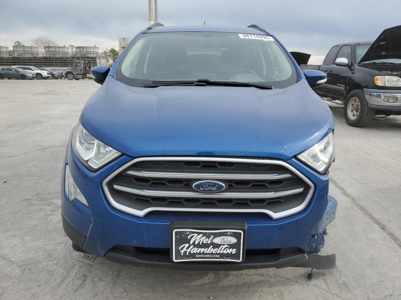 2019 Ford EcoSport VIN MAJ3S2GE3KC291038 Copart auction photo, front end / side damage thumbnail 5