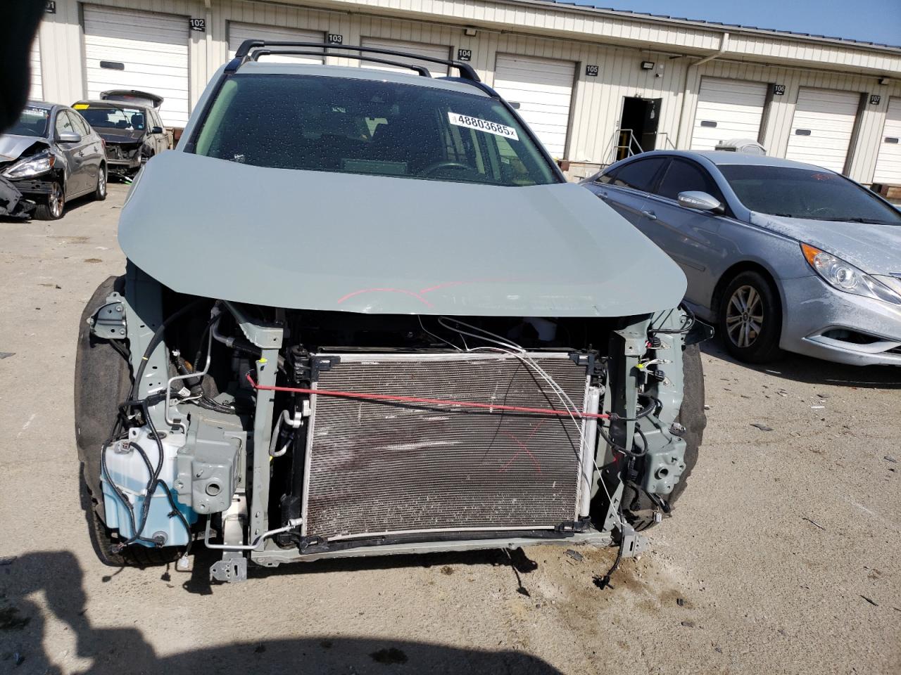 2019 Toyota RAV 4 VIN JTMA1RFVXKD026741 Copart auction photo, front end / side damage thumbnail 5