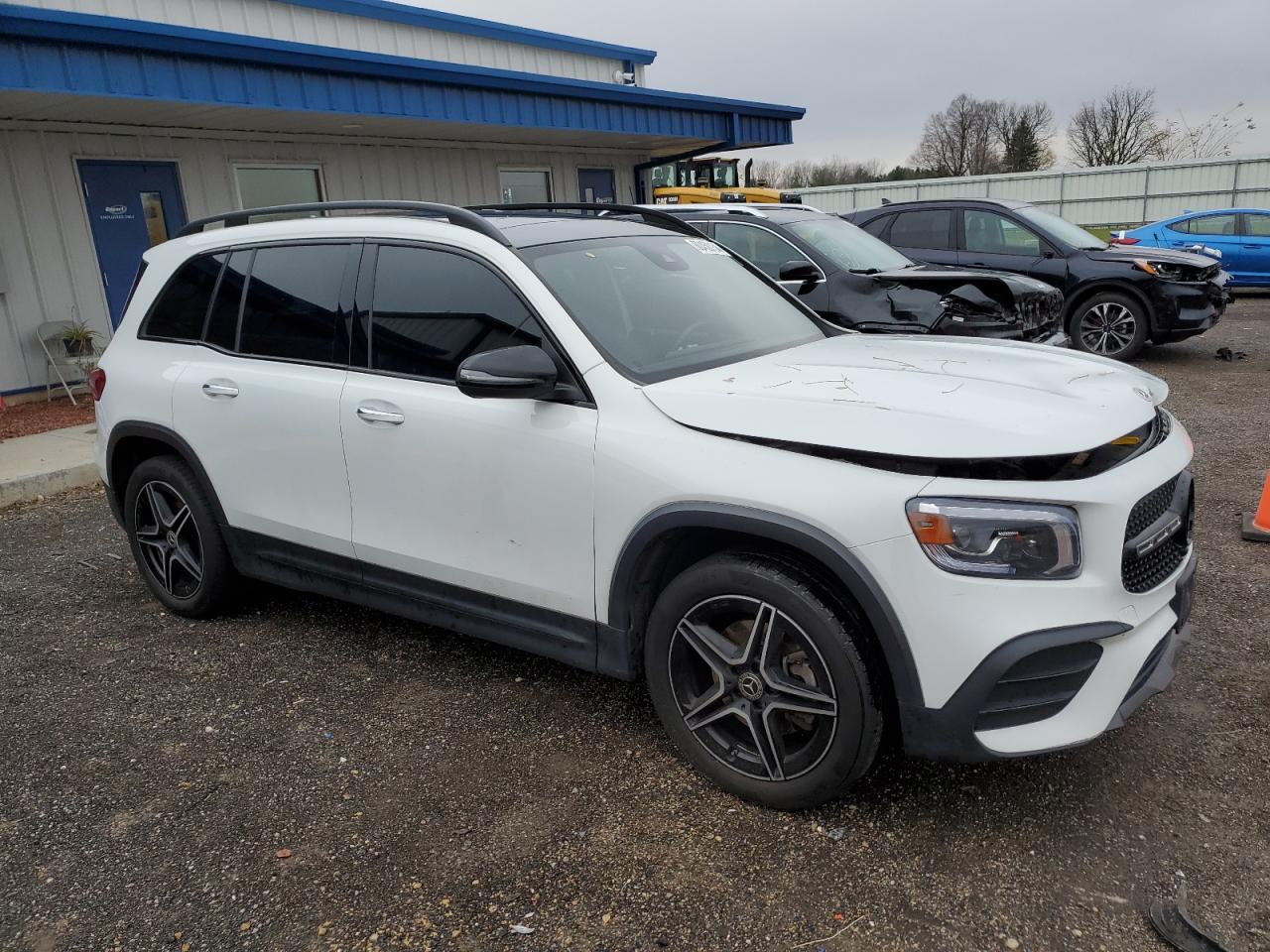 2022 Mercedes-Benz GLB VIN W1N4M4HB9NW191143 Copart auction photo, front end damage thumbnail 4