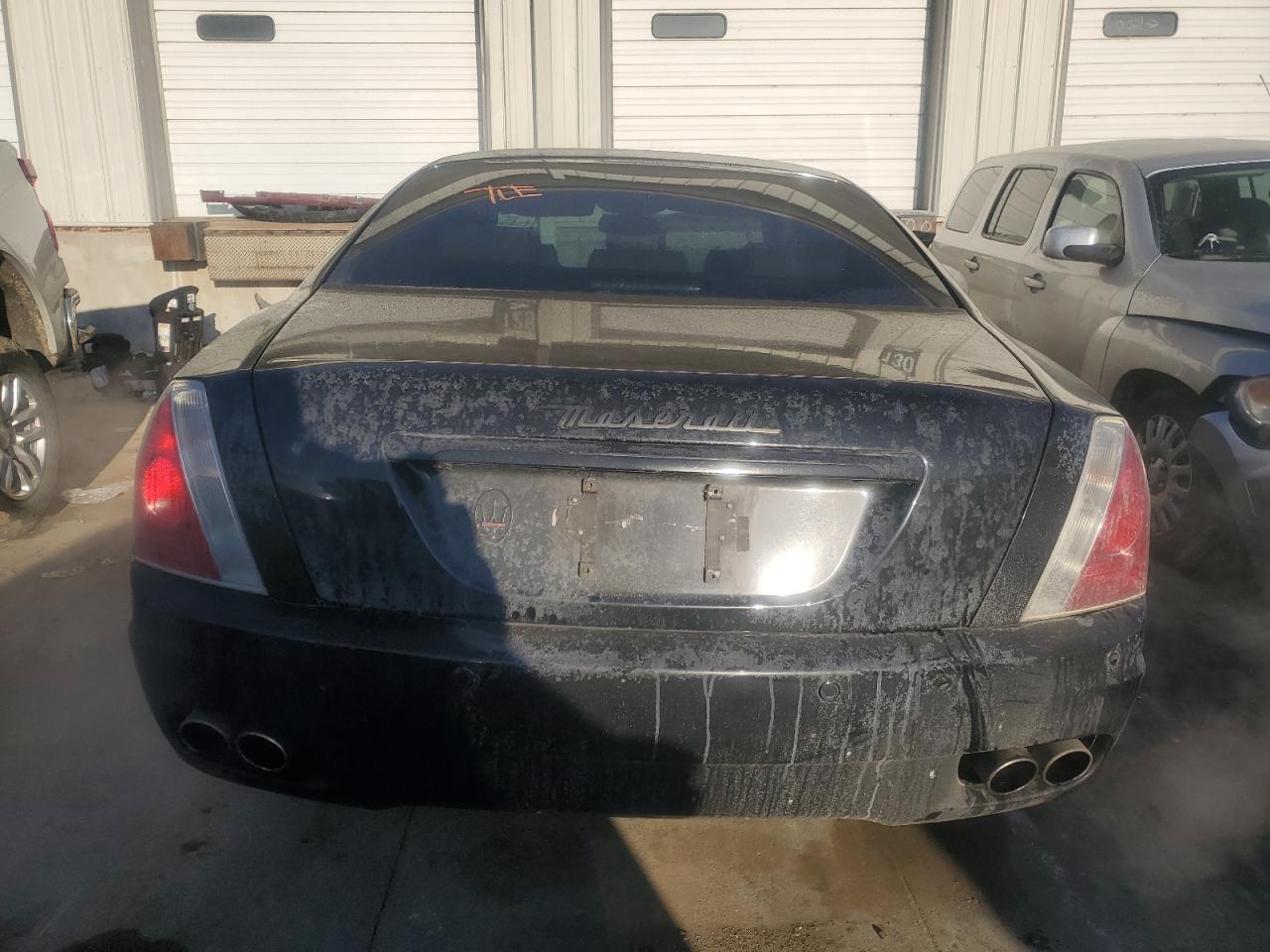 2008 Maserati Quattroporte VIN ZAMFE39A180034593 Copart auction photo, front end damage thumbnail 6