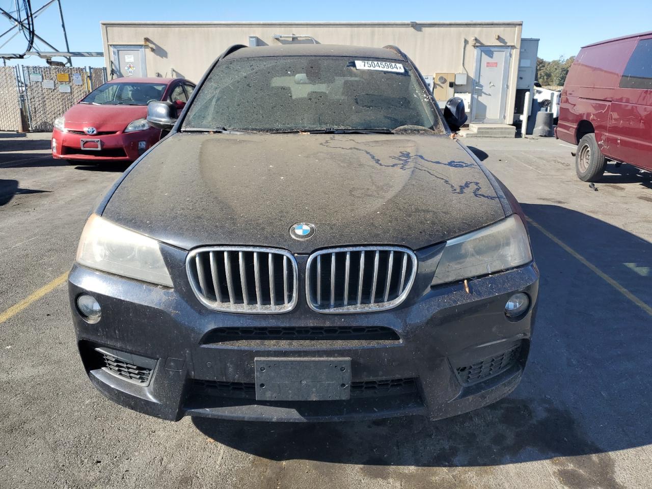 2011 BMW X3 VIN 5UXWX7C53BL734556 Copart auction photo, side / undercarriage damage thumbnail 5