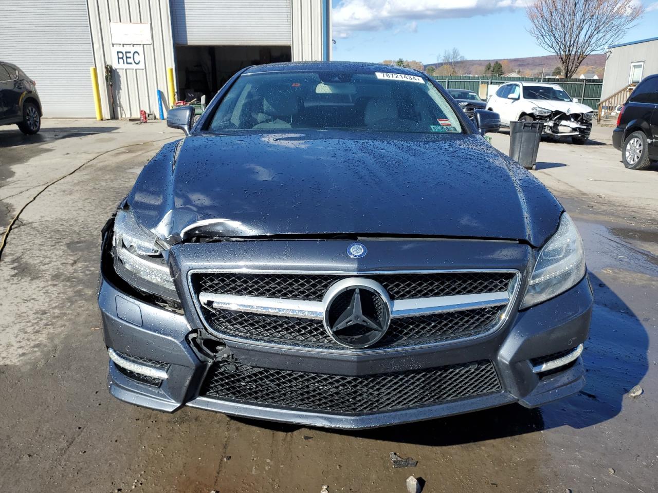 2014 Mercedes-Benz Cls-klasse VIN WDDLJ9BB4EA124793 Copart auction photo, front end / minor dent/scratches damage thumbnail 5