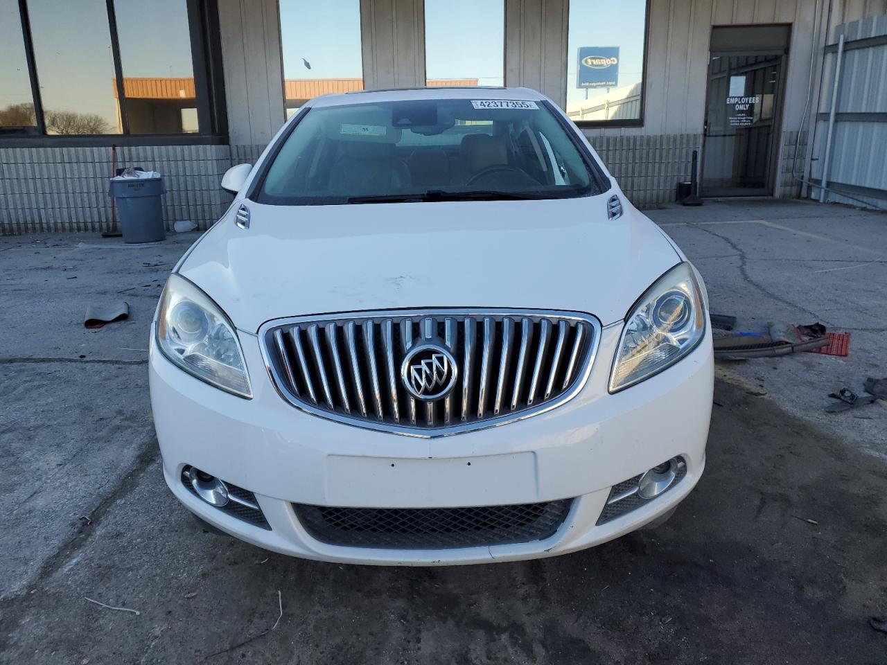 2014 Buick Verano VIN 1G4PS5SK9E4166016 Copart auction photo, side / front end damage thumbnail 5