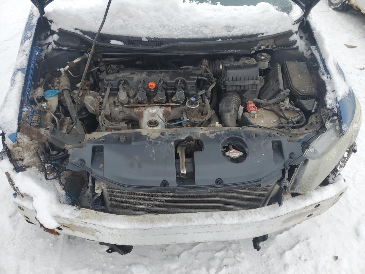 2013 Honda Civic VIN 2HGFB2F58DH592348 Copart auction photo, front end / minor dent/scratches damage thumbnail 11