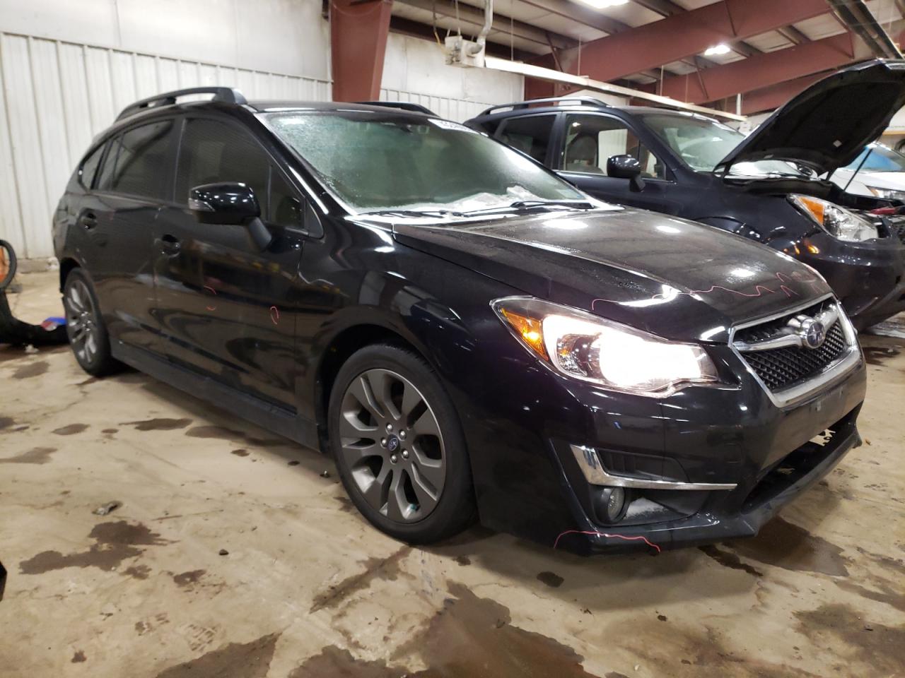 2016 Subaru Impreza VIN JF1GPAS6XG8345927 Copart auction photo, rear end / side damage thumbnail 4