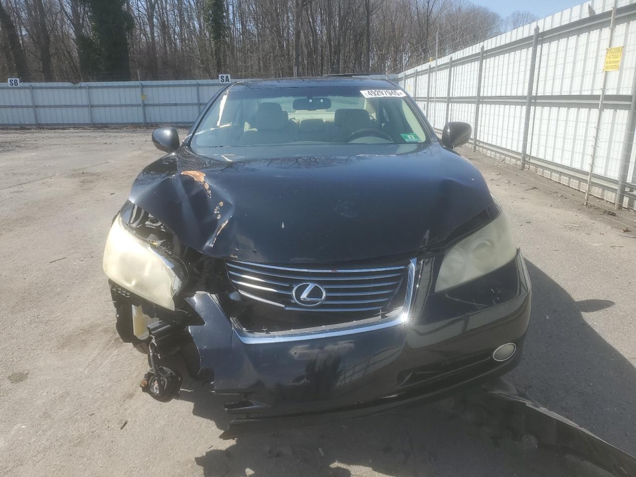 2007 Lexus ES VIN JTHBJ46G572089000 Copart auction photo, front end damage thumbnail 5