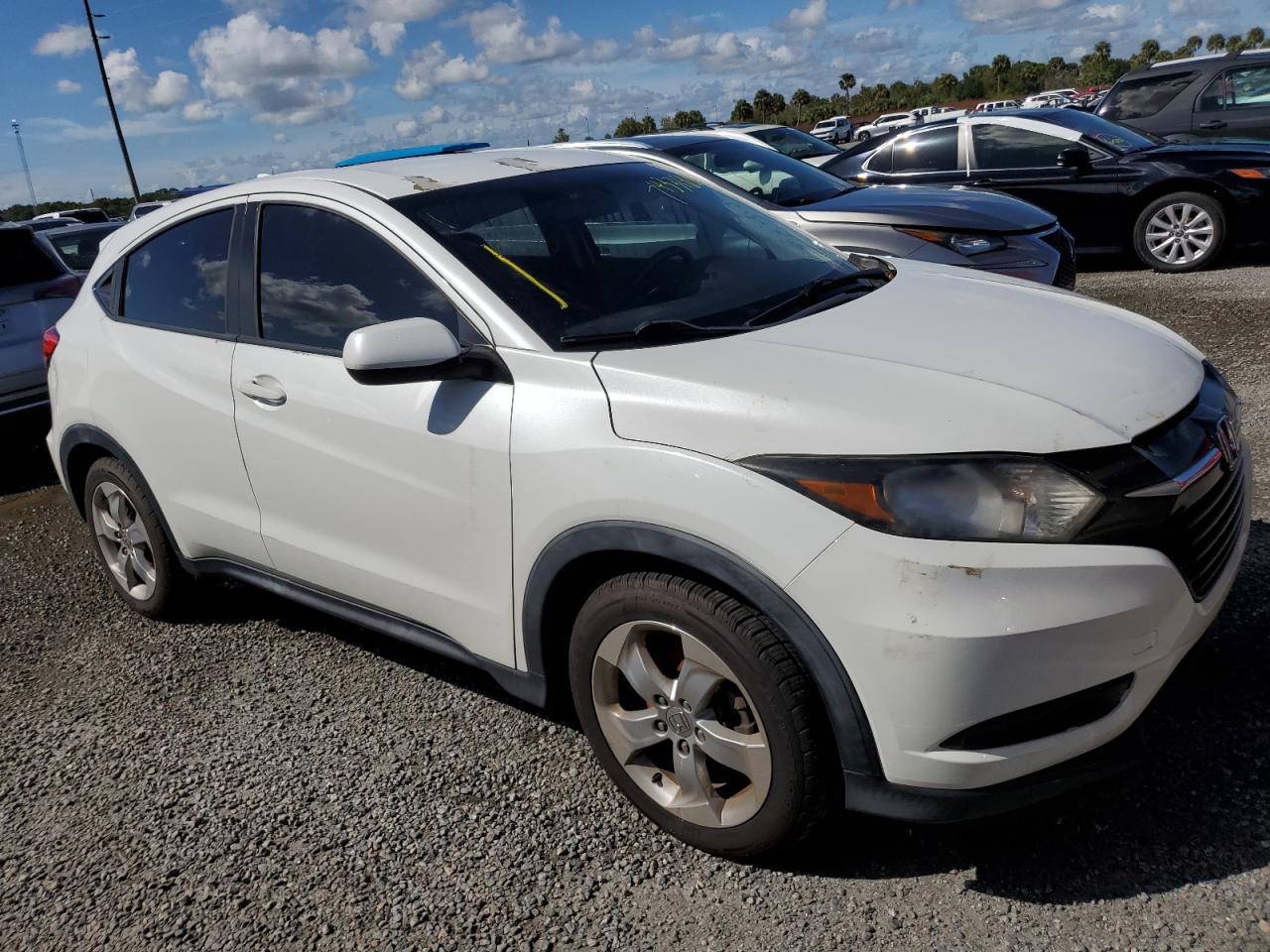 2016 Honda HR-V VIN 3CZRU5H3XGM742186 Copart auction photo, water/flood damage thumbnail 4