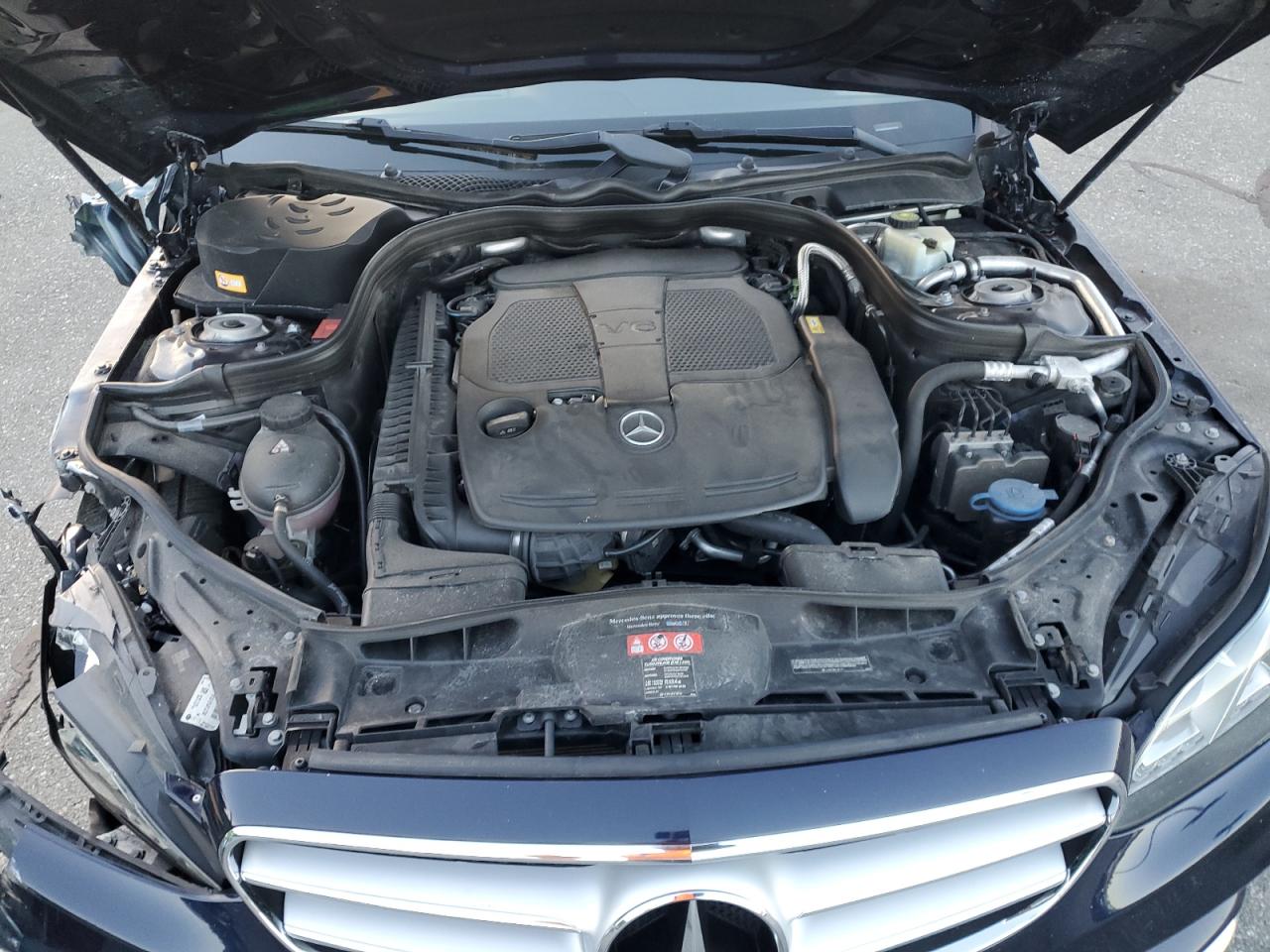 2016 Mercedes-Benz E-klasse VIN WDDHF8JB6GB239198 Copart auction photo, front end damage thumbnail 12