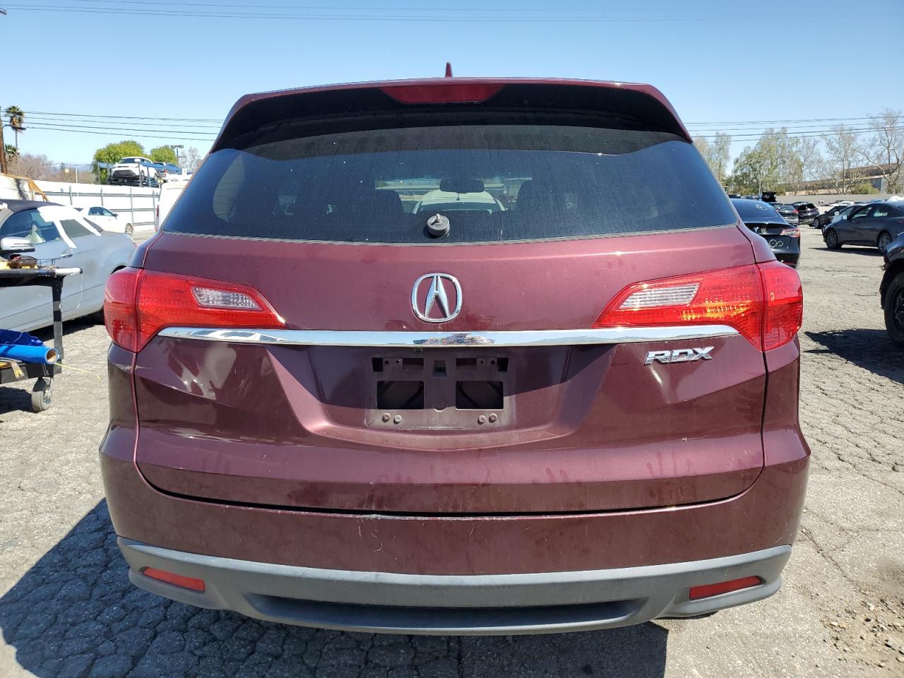 2015 Acura RDX VIN 5J8TB3H32FL002459 Copart auction photo, mechanical damage thumbnail 6