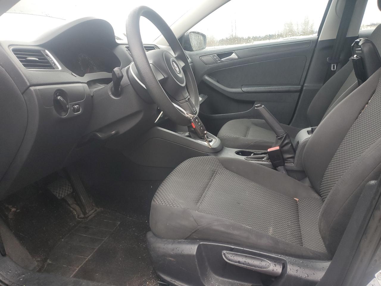 2014 Volkswagen Jetta VIN 3VW2K7AJ0EM384365 Copart auction photo, mechanical / front end damage thumbnail 7