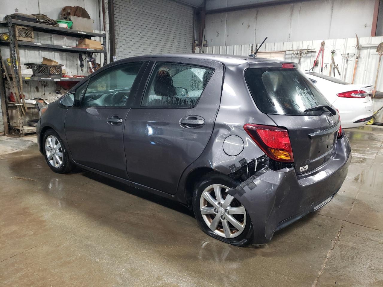 2015 Toyota Yaris VIN VNKKTUD31FA033658 Copart auction photo, rear end damage thumbnail 2
