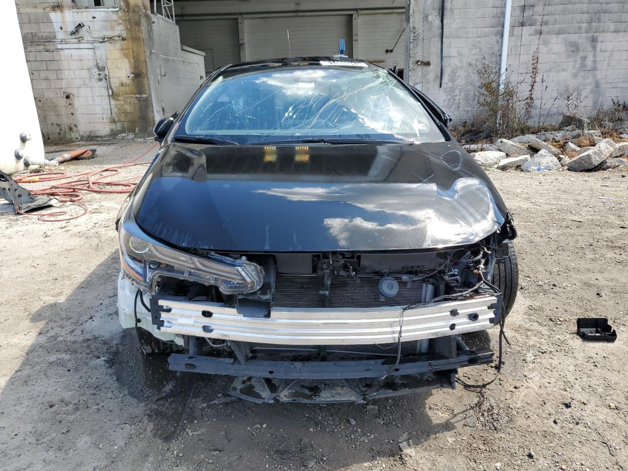2022 Toyota Corolla VIN JTDS4MCEXNJ084924 Copart auction photo, all over damage thumbnail 5