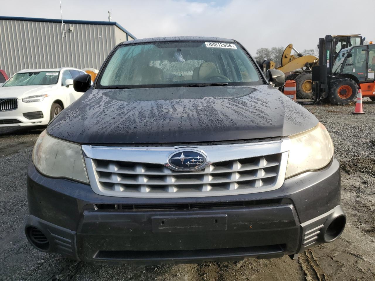 2013 Subaru Forester VIN JF2SHAAC9DH412216 Copart auction photo, front end / undercarriage damage thumbnail 5
