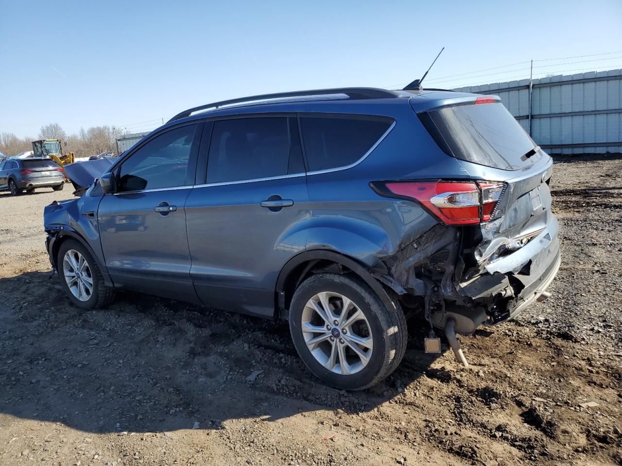 2018 Ford Escape VIN 1FMCU0HD2JUC59006 Copart auction photo, front end / rear end damage thumbnail 2
