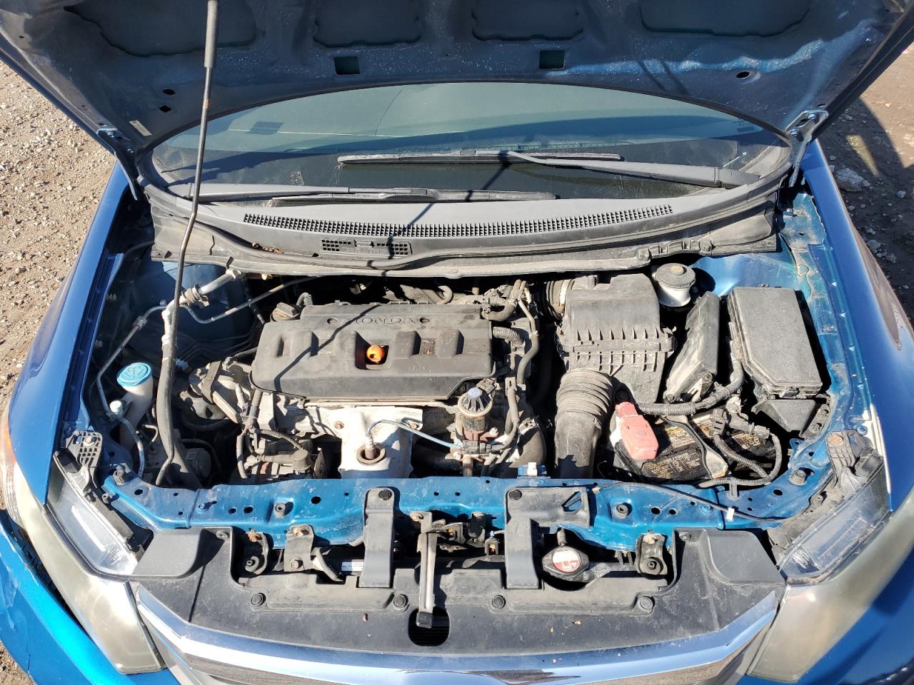 2012 Honda Civic VIN 19XFB2F56CE022681 Copart auction photo, front end damage thumbnail 11