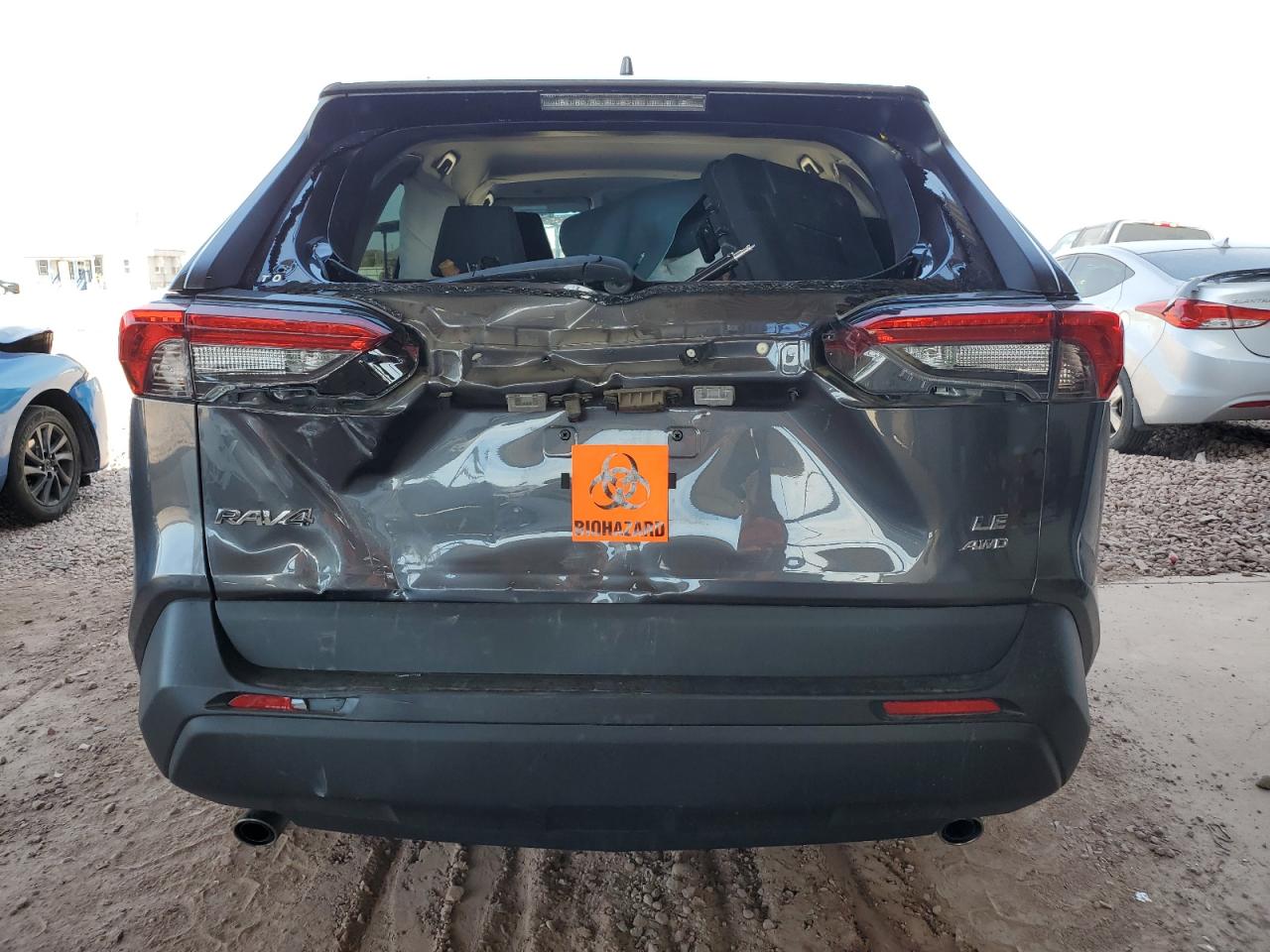 2023 Toyota RAV 4 VIN 2T3F1RFV4PC347773 Copart auction photo, all over damage thumbnail 6