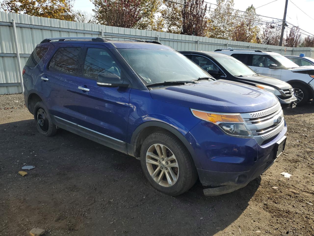 2013 Ford Explorer VIN 1FM5K8D87DGB76910 Copart auction photo, all over damage thumbnail 4