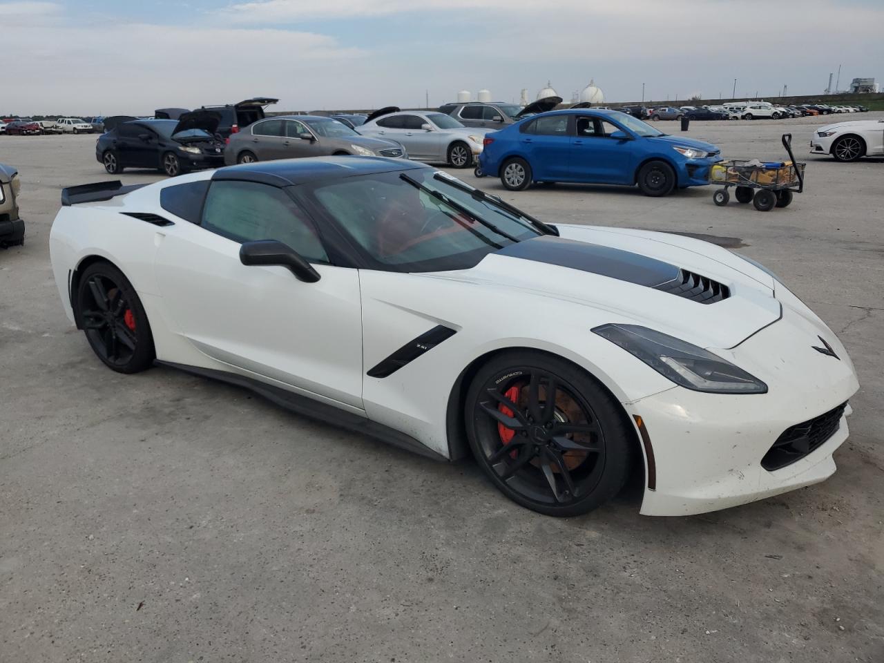 2016 Chevrolet Corvette VIN 1G1YJ2D7XG5105850 Copart auction photo, water/flood damage thumbnail 4