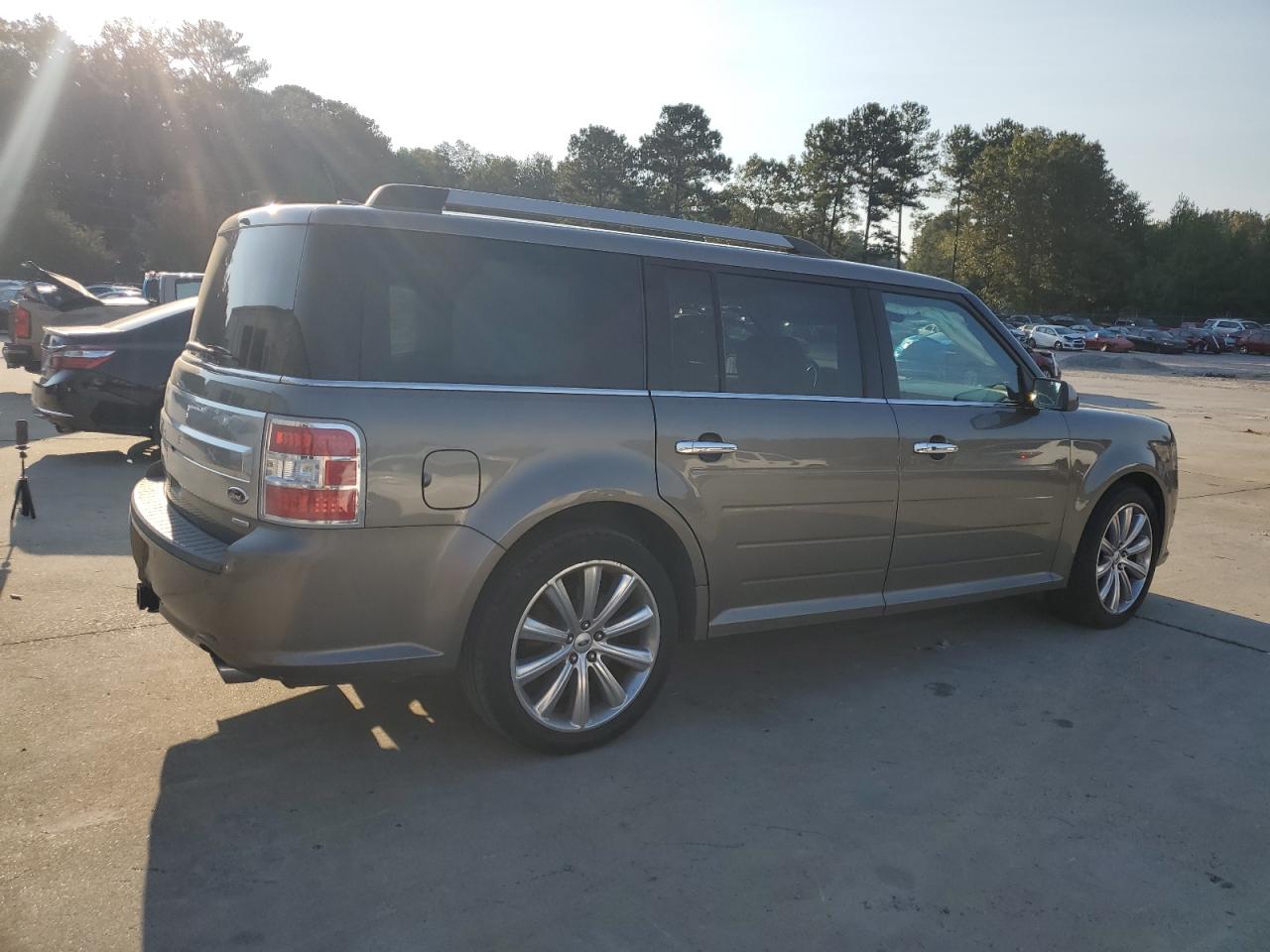 2013 Ford Flex VIN 2FMHK6DT8DBD16668 Copart auction photo, side damage thumbnail 3