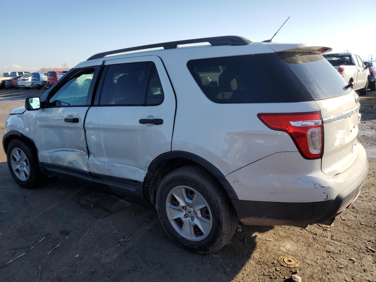 2012 Ford Explorer VIN 1FMHK7B89CGA51948 Copart auction photo, side / front end damage thumbnail 2