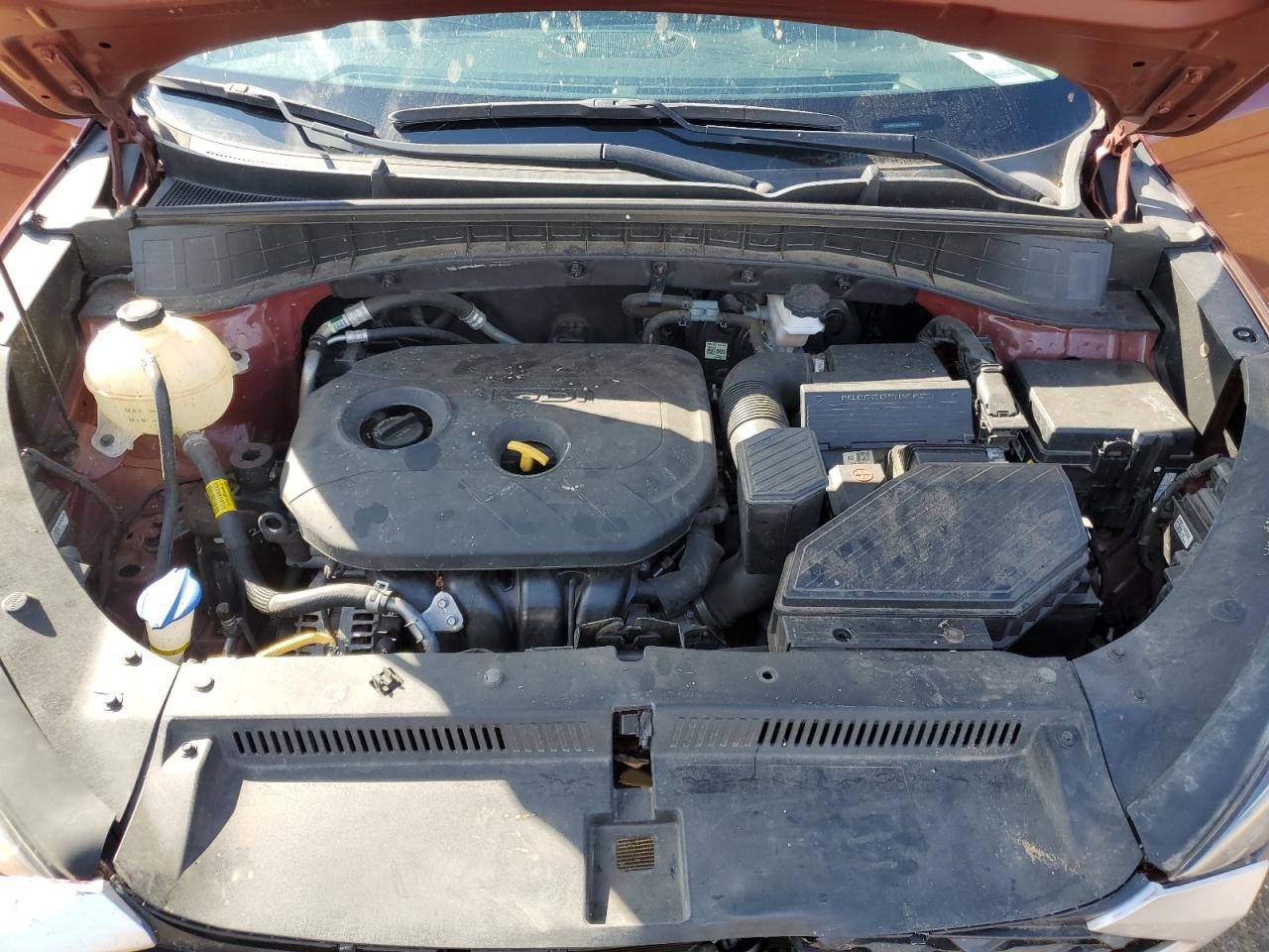 2020 Hyundai Tucson VIN KM8J2CA40LU130998 Copart auction photo, front end damage thumbnail 14