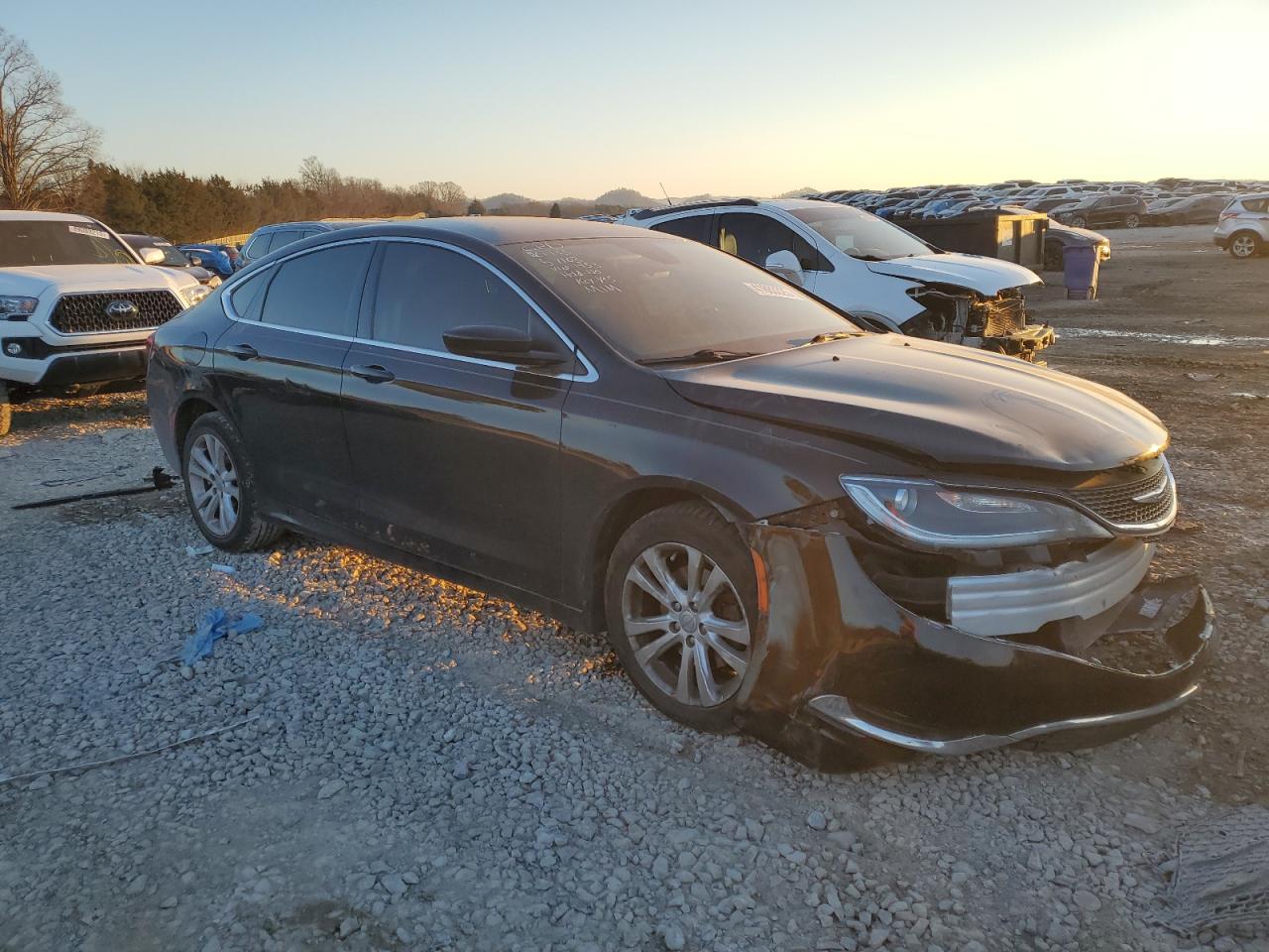 2015 Chrysler 200 VIN 1C3CCCABXFN751953 Copart auction photo, front end damage thumbnail 4