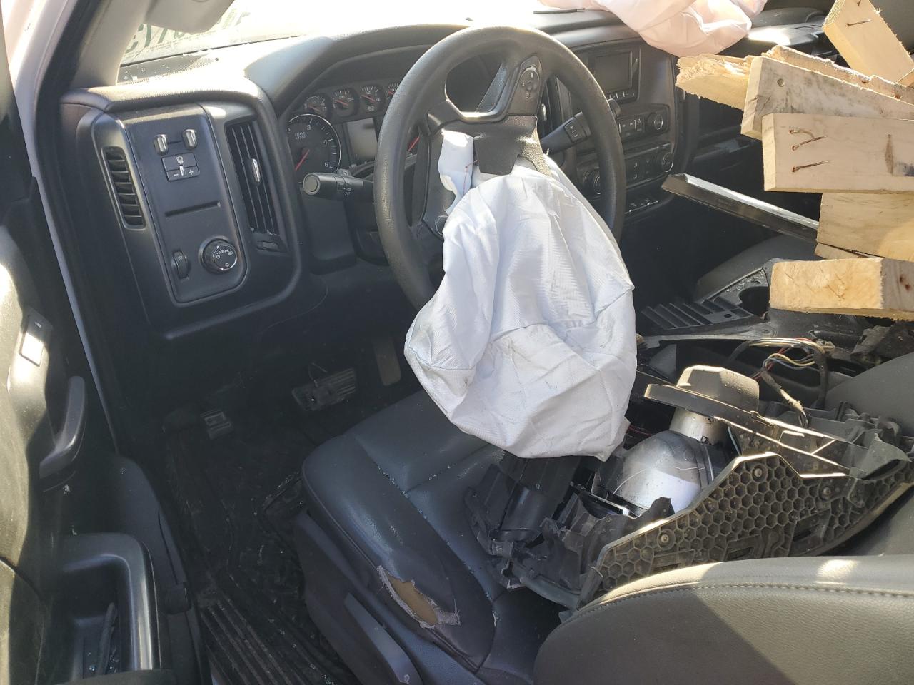 2015 Chevrolet Silverado VIN 1GB3CYC86FF618888 Copart auction photo, front end damage thumbnail 8