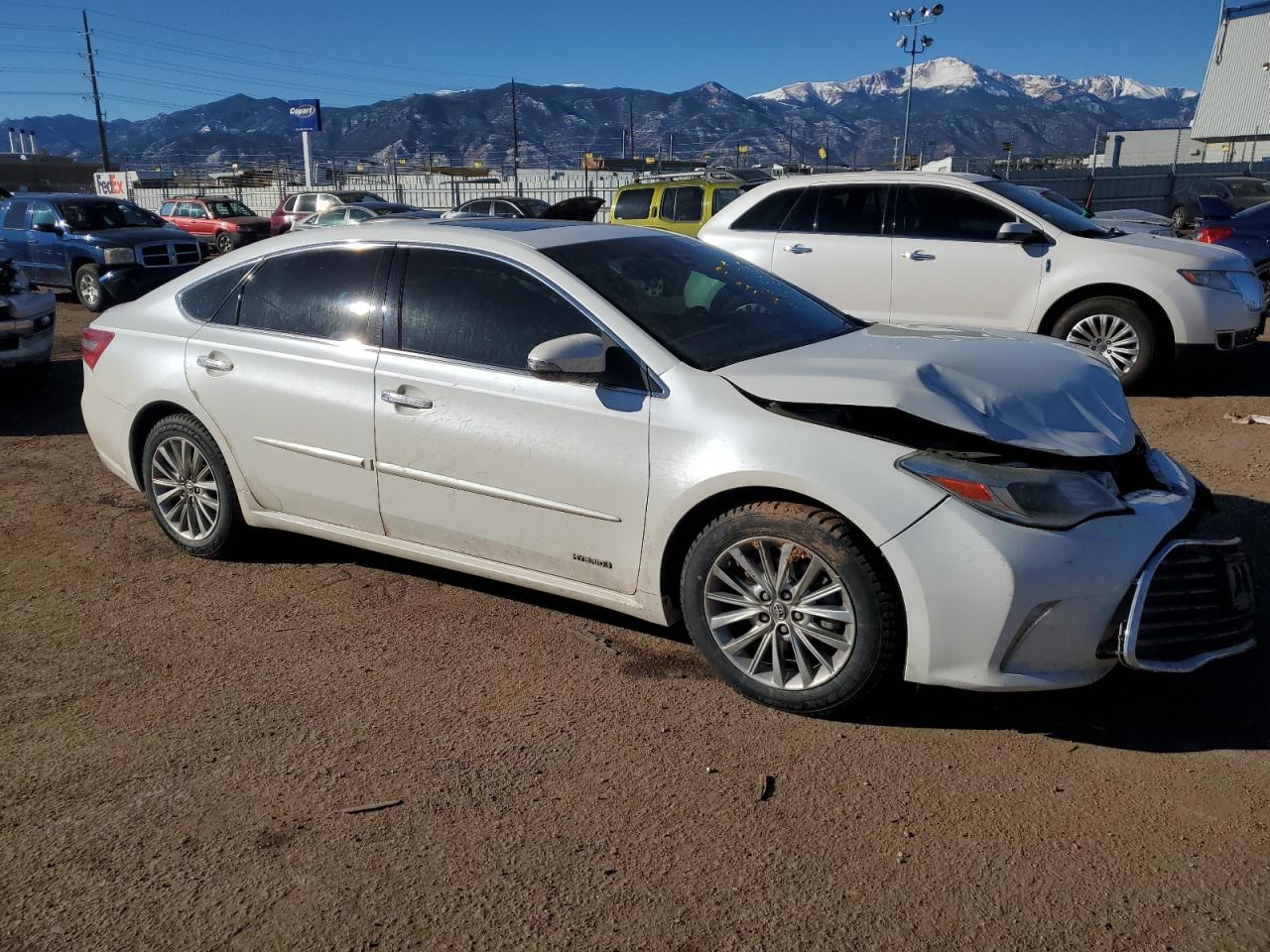2016 Toyota Avalon VIN 4T1BD1EB5GU051005 Copart auction photo, front end damage thumbnail 4