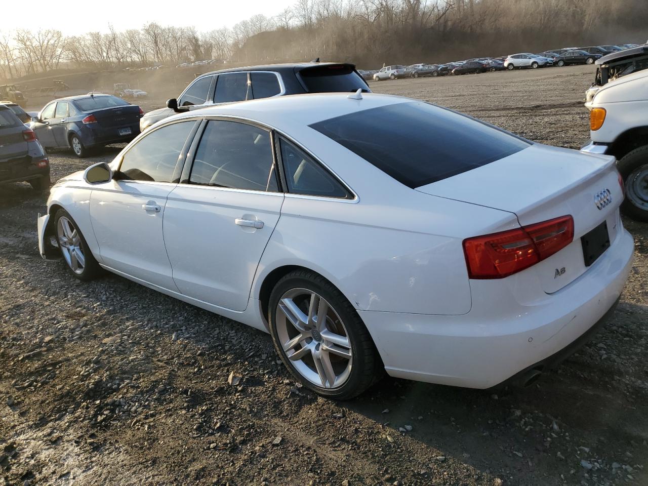 2015 Audi A6 VIN WAUGFAFC6FN024638 Copart auction photo, front end / minor dent/scratches damage thumbnail 2