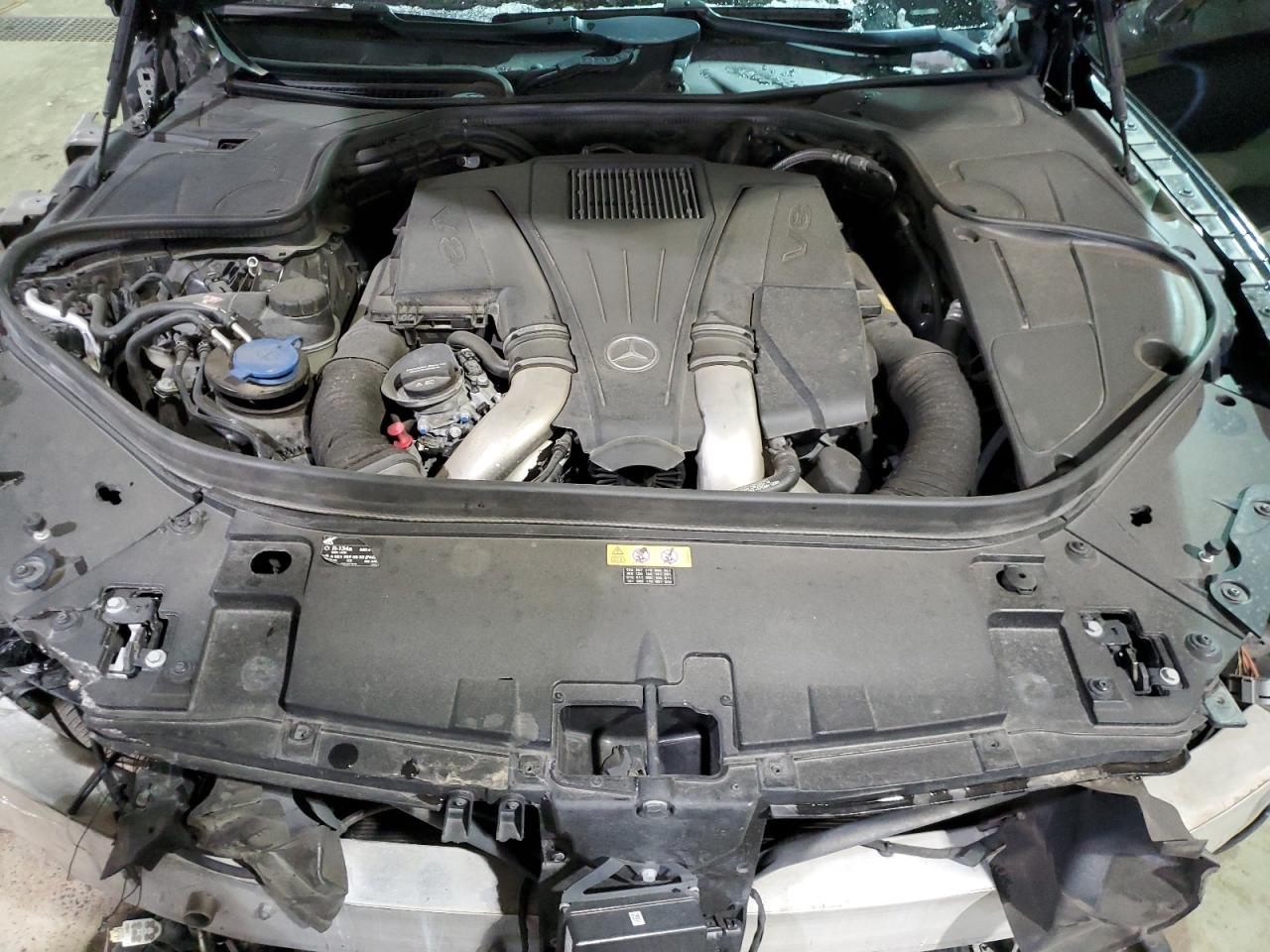2017 Mercedes-Benz S-klasse VIN WDDXK8CB6HA017725 Copart auction photo, front end damage thumbnail 11