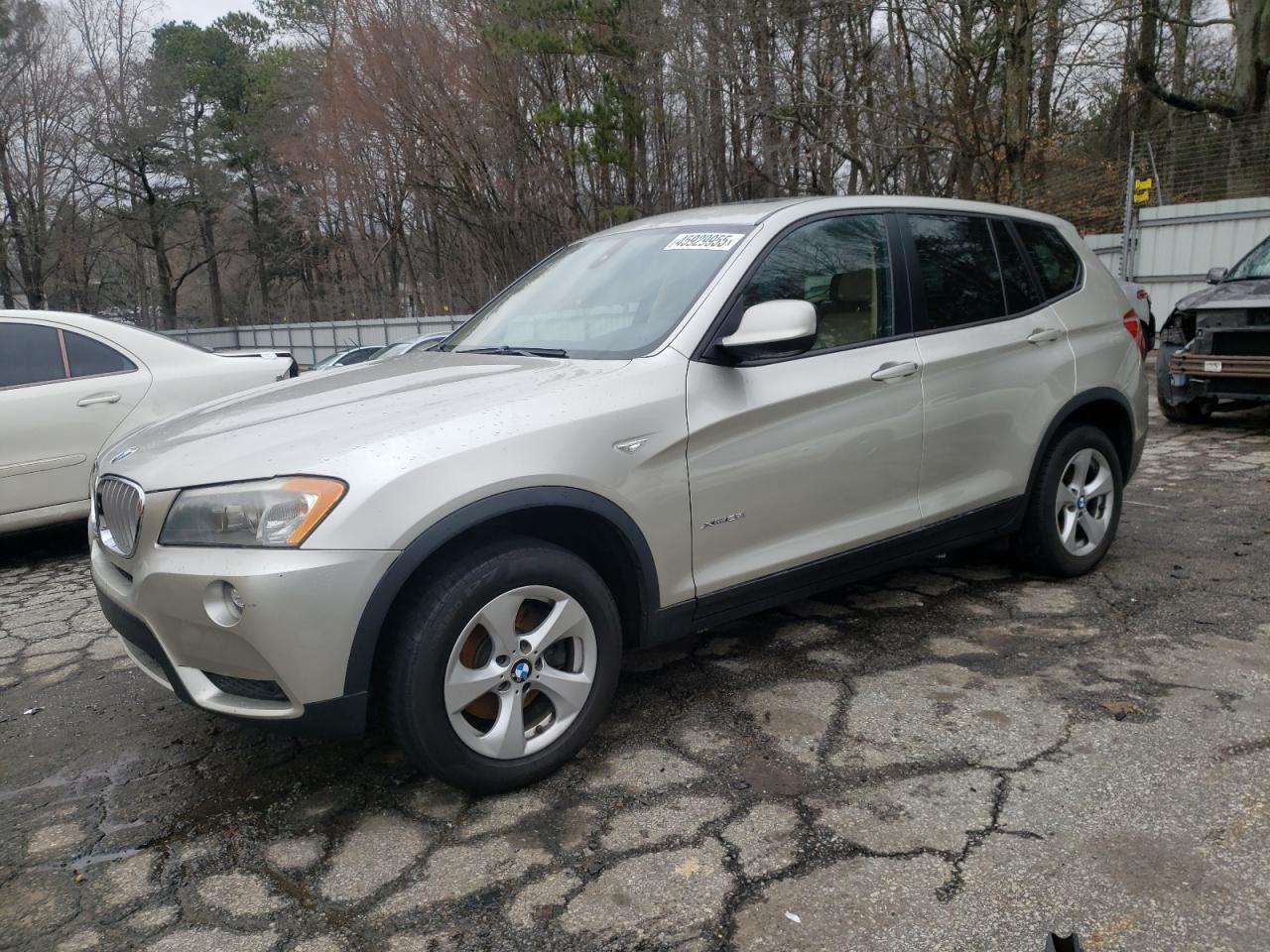 2011 BMW X3 VIN 5UXWX5C58BL714792