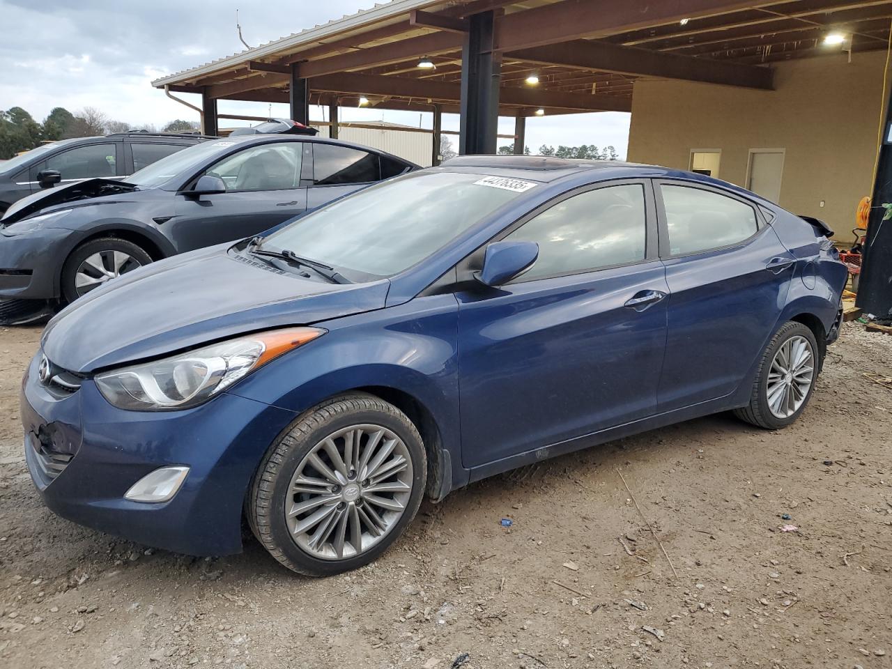 2013 Hyundai Elantra VIN KMHDH4AE4DU678546