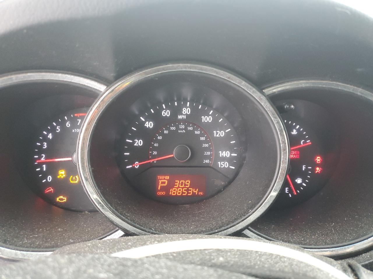 2013 KIA Sorento VIN 5XYKTDA28DG336163 Copart auction photo, mechanical damage thumbnail 9