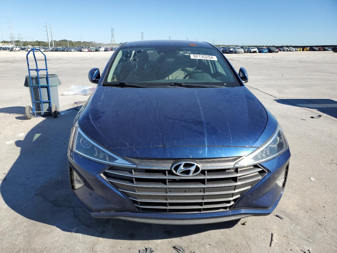 2020 Hyundai Elantra VIN 5NPD84LF8LH579747 Copart auction photo, rear end / minor dent/scratches damage thumbnail 5