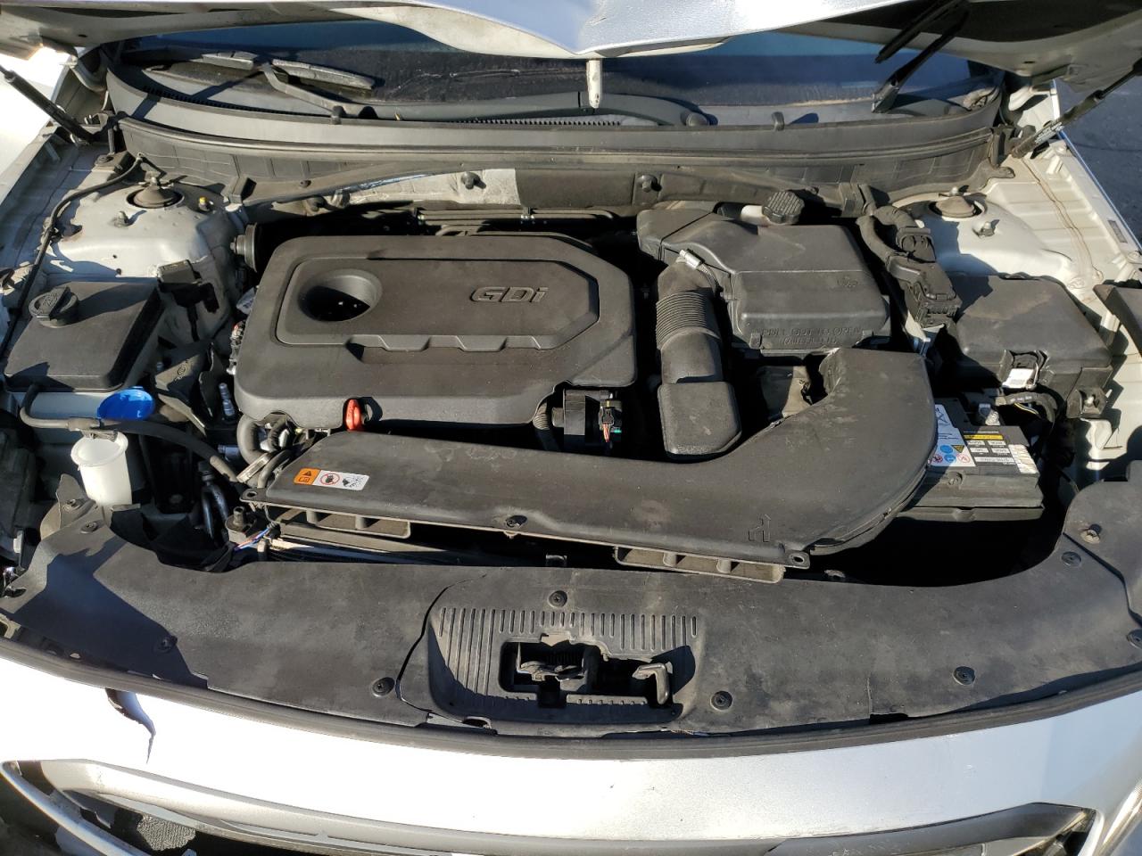 2016 Hyundai Sonata VIN 5NPE34AF0GH284783 Copart auction photo, front end / rear end damage thumbnail 11