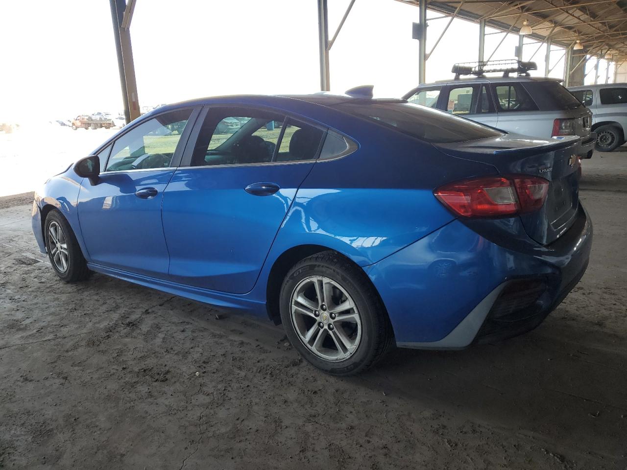 2017 Chevrolet Cruze VIN 1G1BE5SM9H7280259 Copart auction photo, front end / side damage thumbnail 2