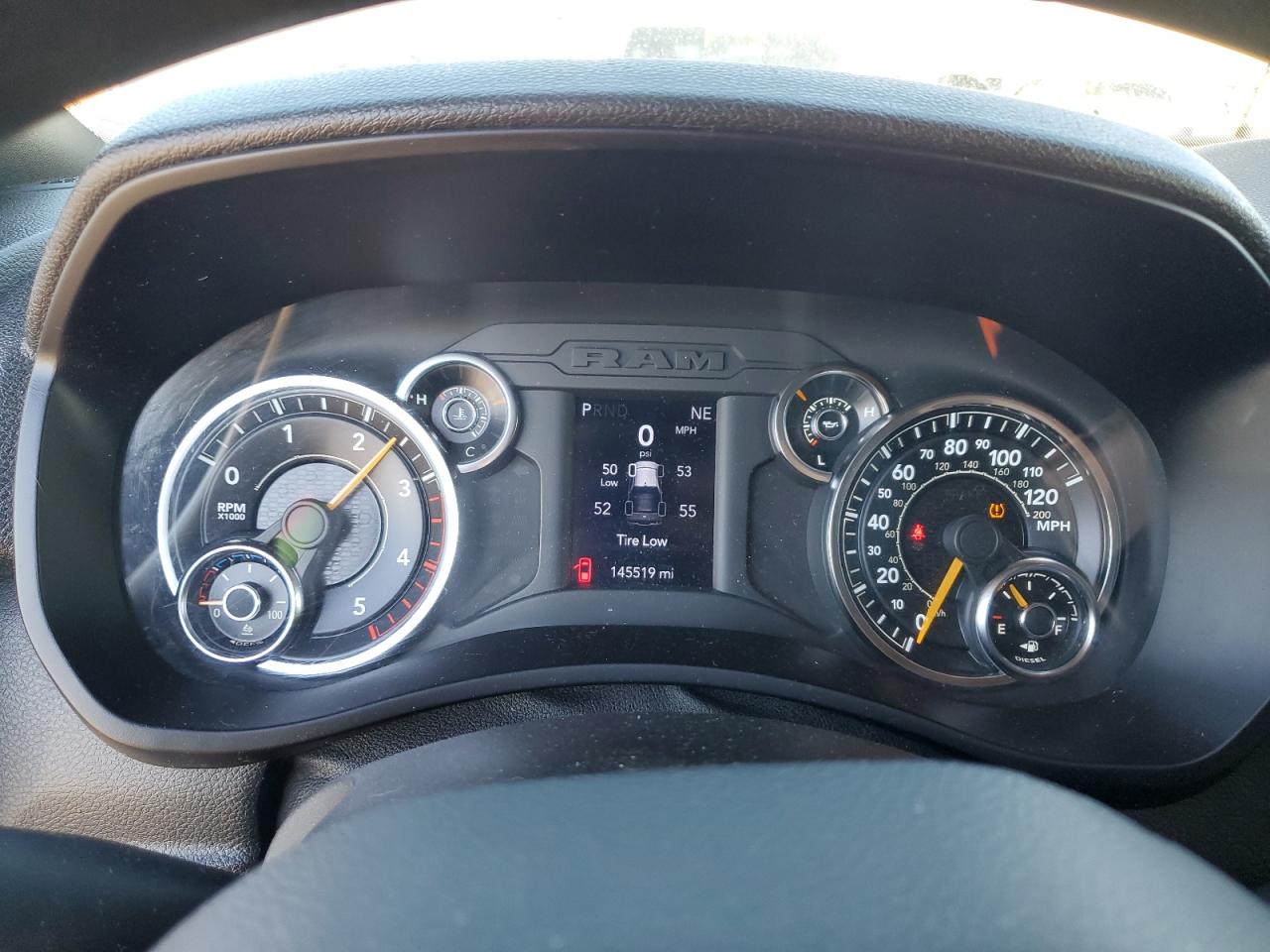 2021 RAM 2500 VIN 3C6UR5DL6MG522794 Copart auction photo, front end / rear end damage thumbnail 9