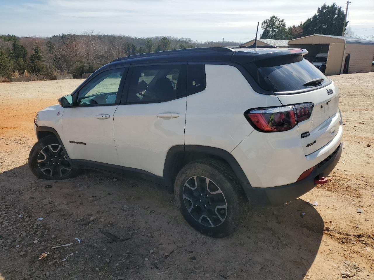 2019 Jeep Compass VIN 3C4NJDDB3KT645253 Copart auction photo, front end / undercarriage damage thumbnail 2