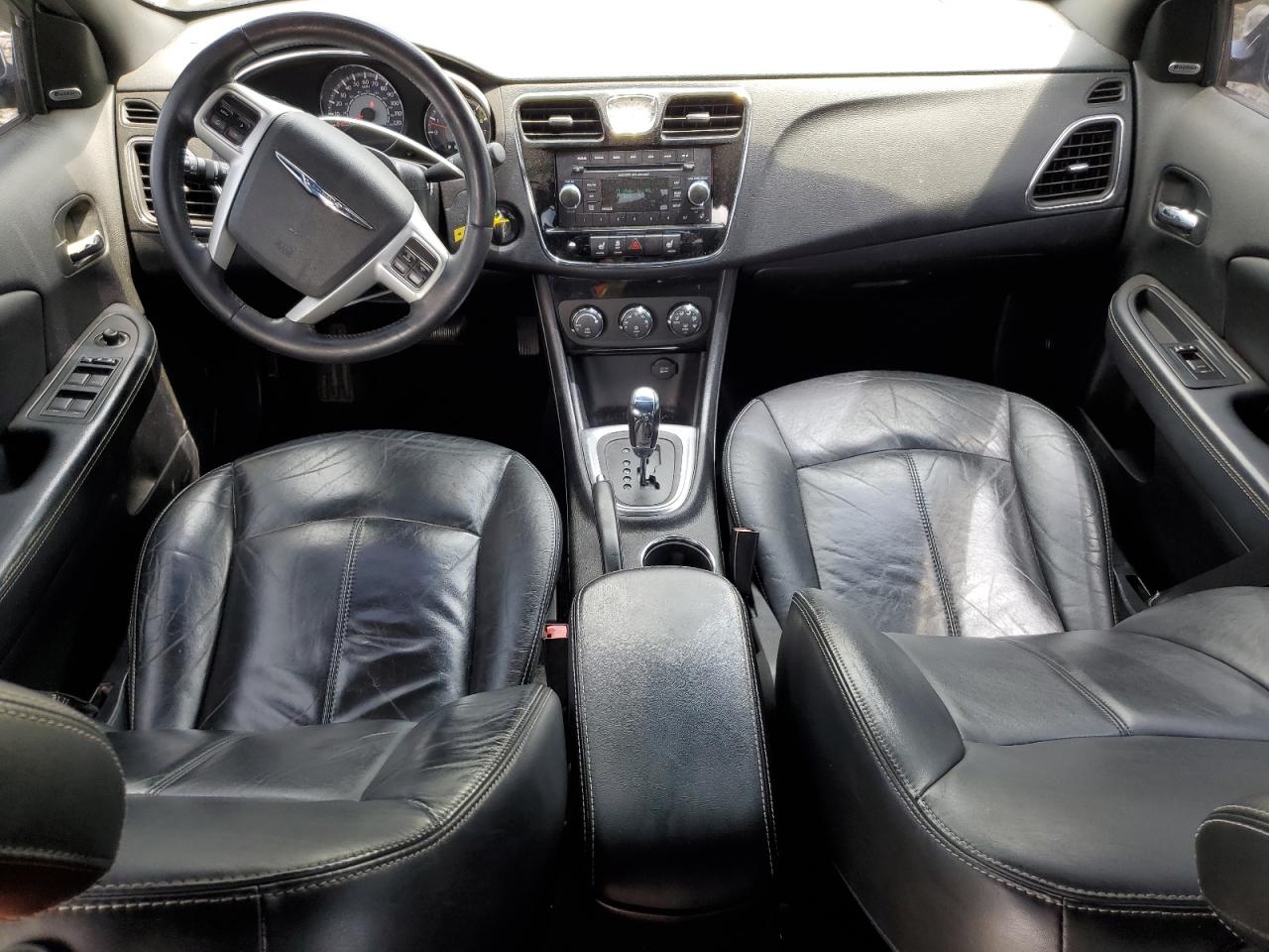 2013 Chrysler 200 VIN 1C3CCBCG3DN578728 Copart auction photo, side damage thumbnail 8